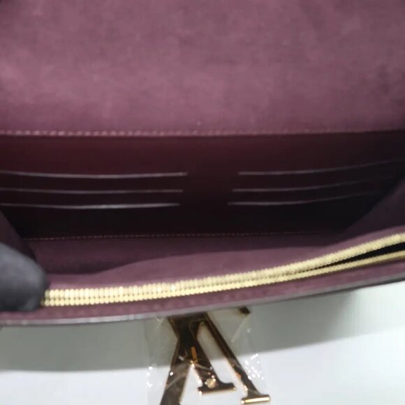 Louis Vuitton Chain Louise Purple Leather Shoulder Bag 922-041125 - Picture 8 of 11